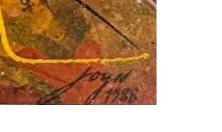 Yellow Landscape, 1988 - Additional view