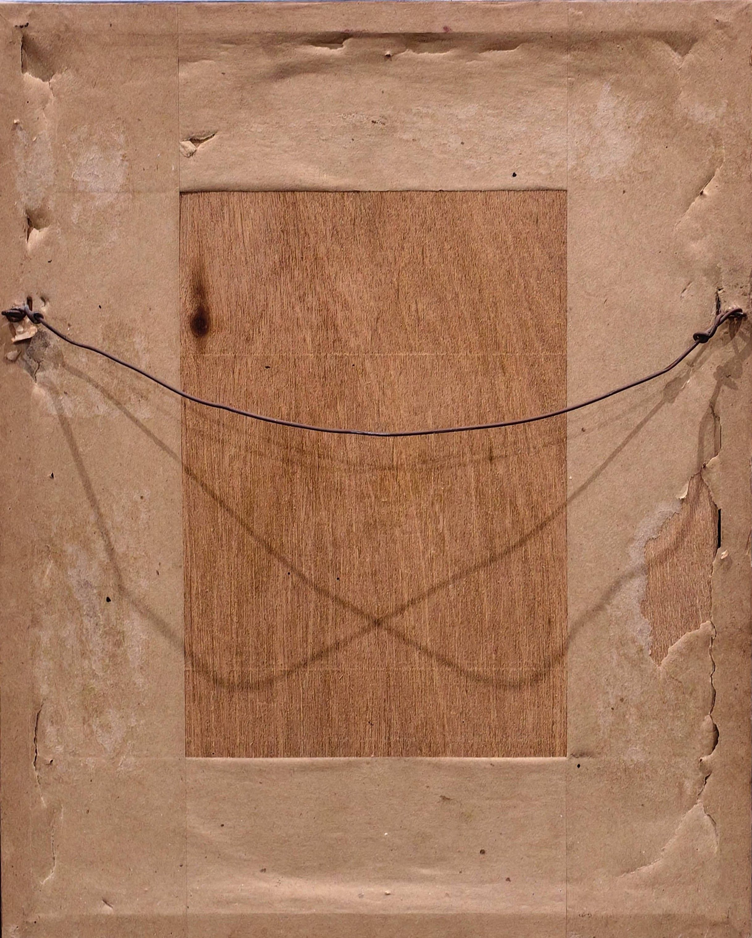 Young Peasant Woman with Straw Hat - Additional view