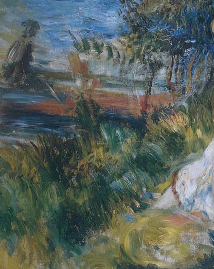 Young Women At The Water's Edge - Additional view