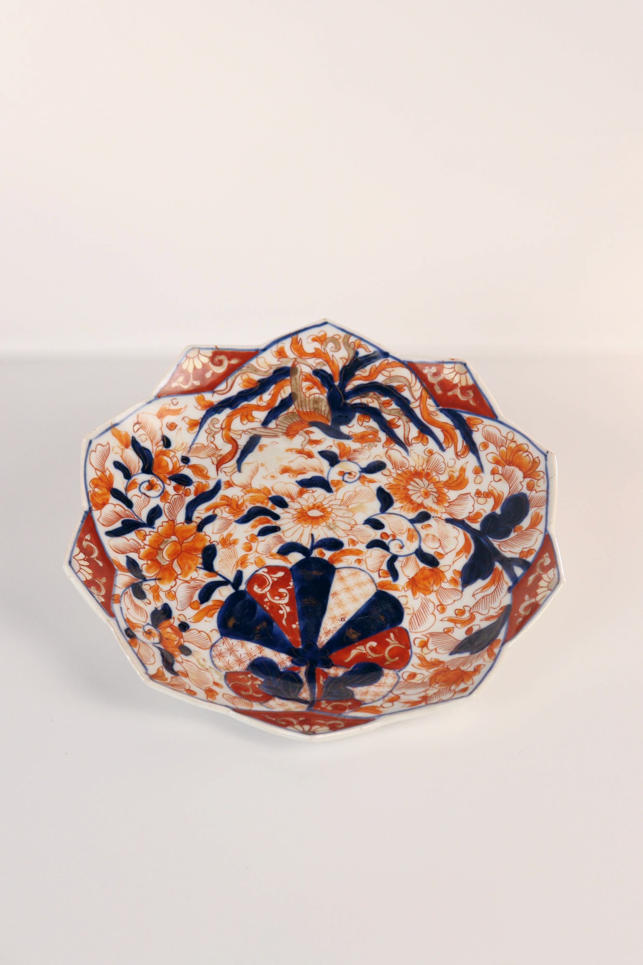 10-Sided Japanese Imari Plate, Meiji Period - Additional view