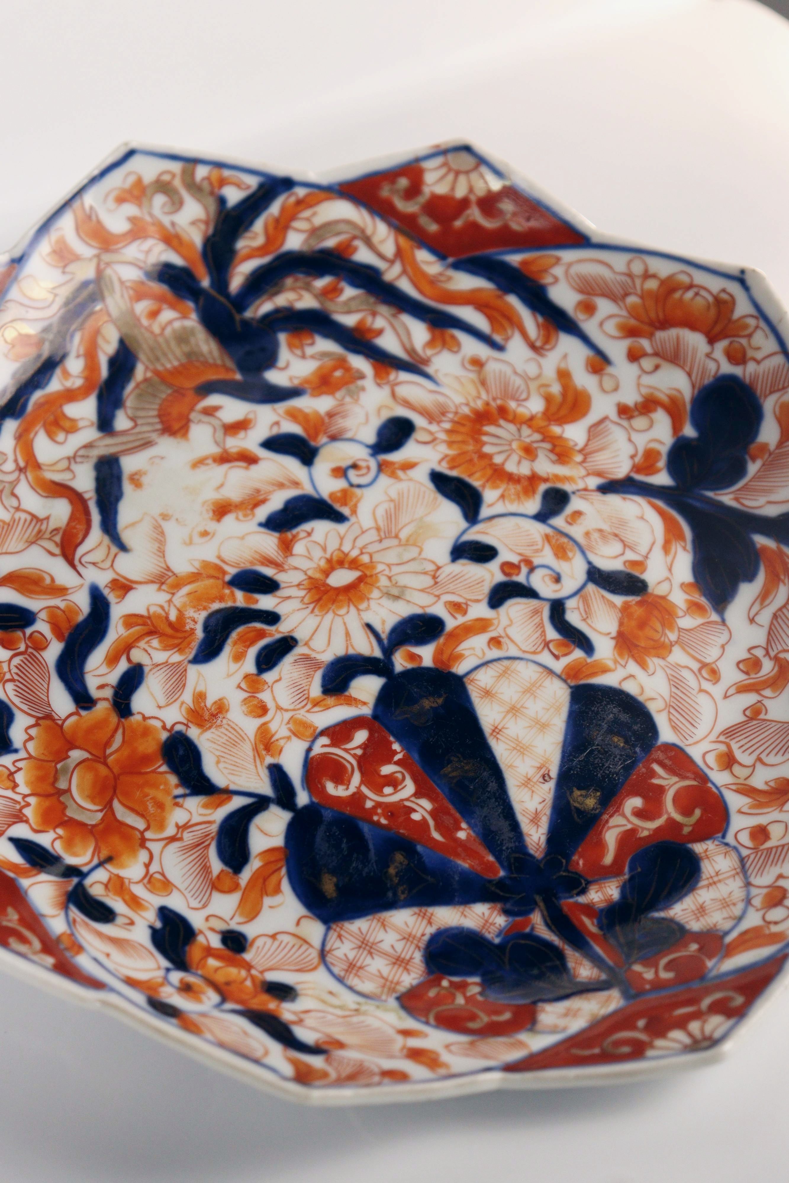 10-Sided Japanese Imari Plate, Meiji Period - Additional view