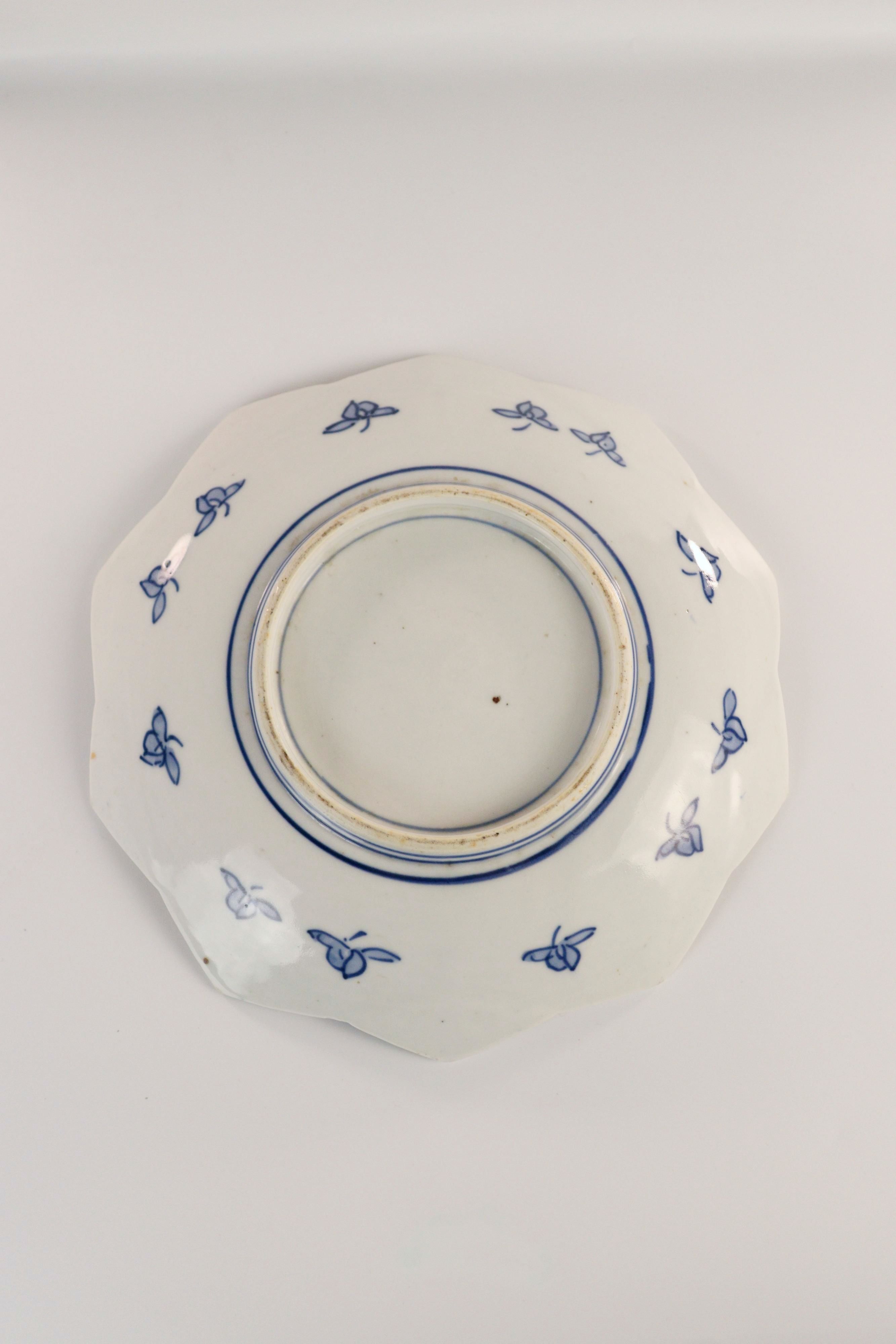 10-Sided Japanese Imari Plate, Meiji Period - Additional view