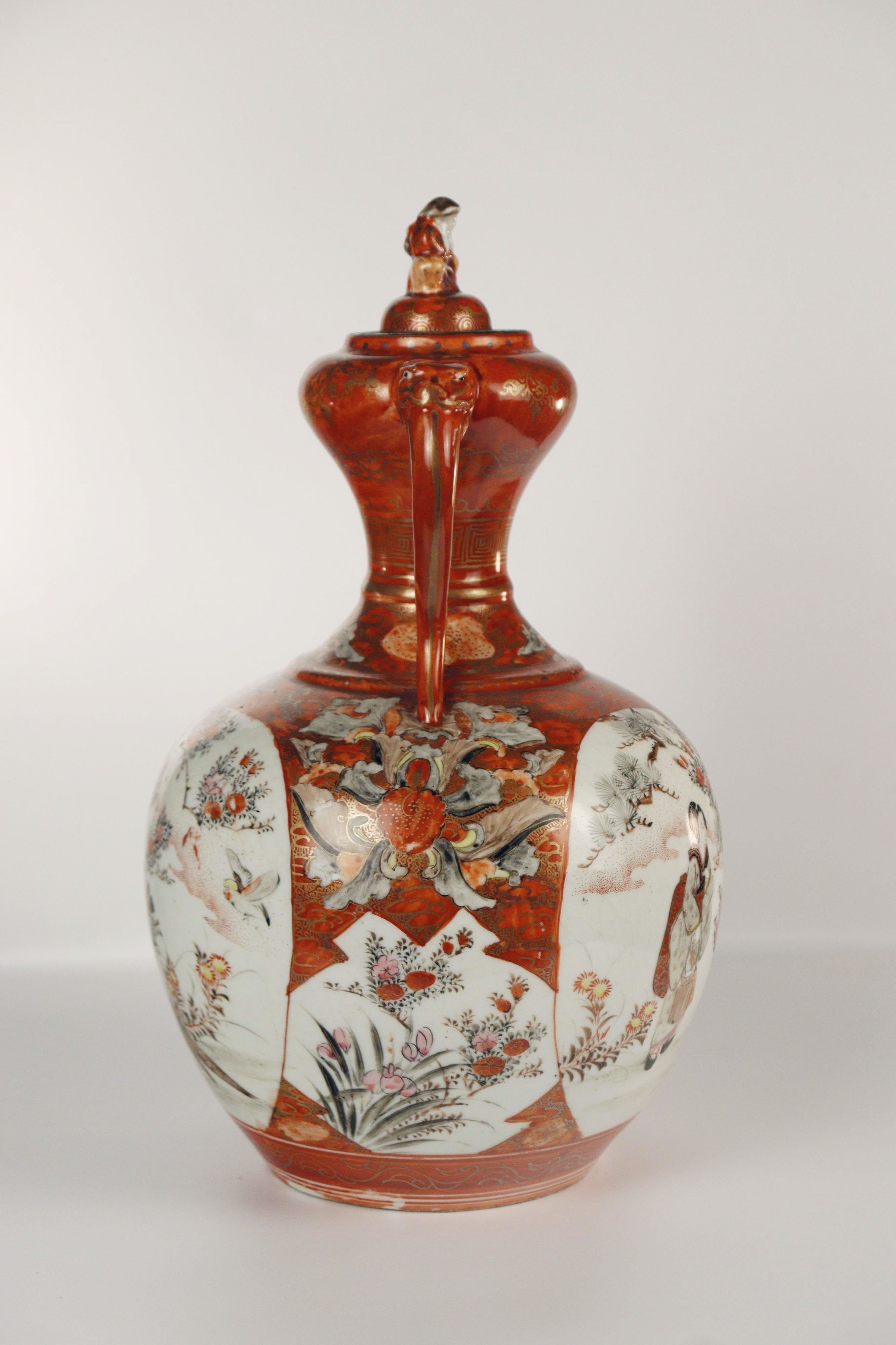 Rare Kutani Vase, Meiji Period - Additional view