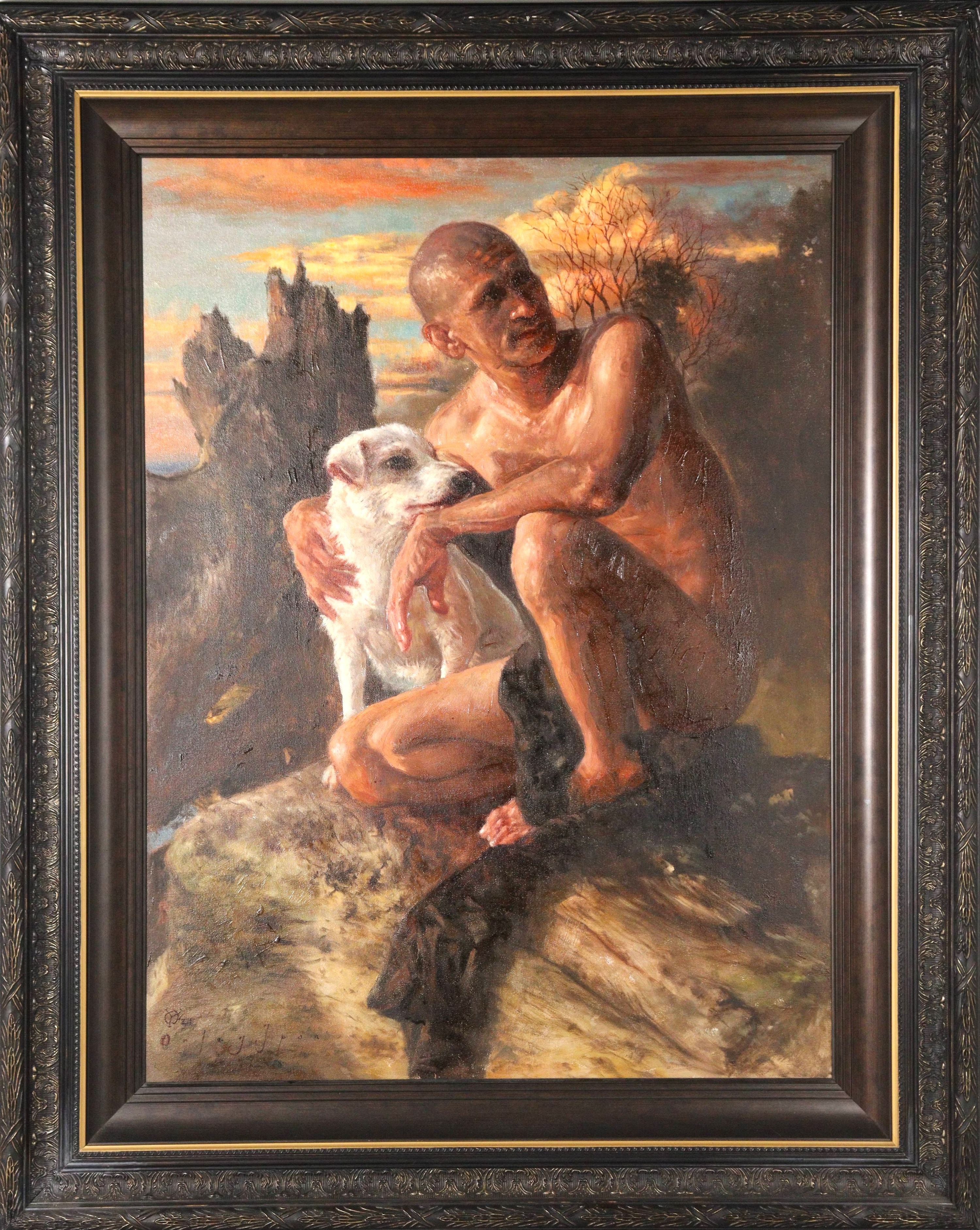 Man and His Dog, 2021 - Additional view