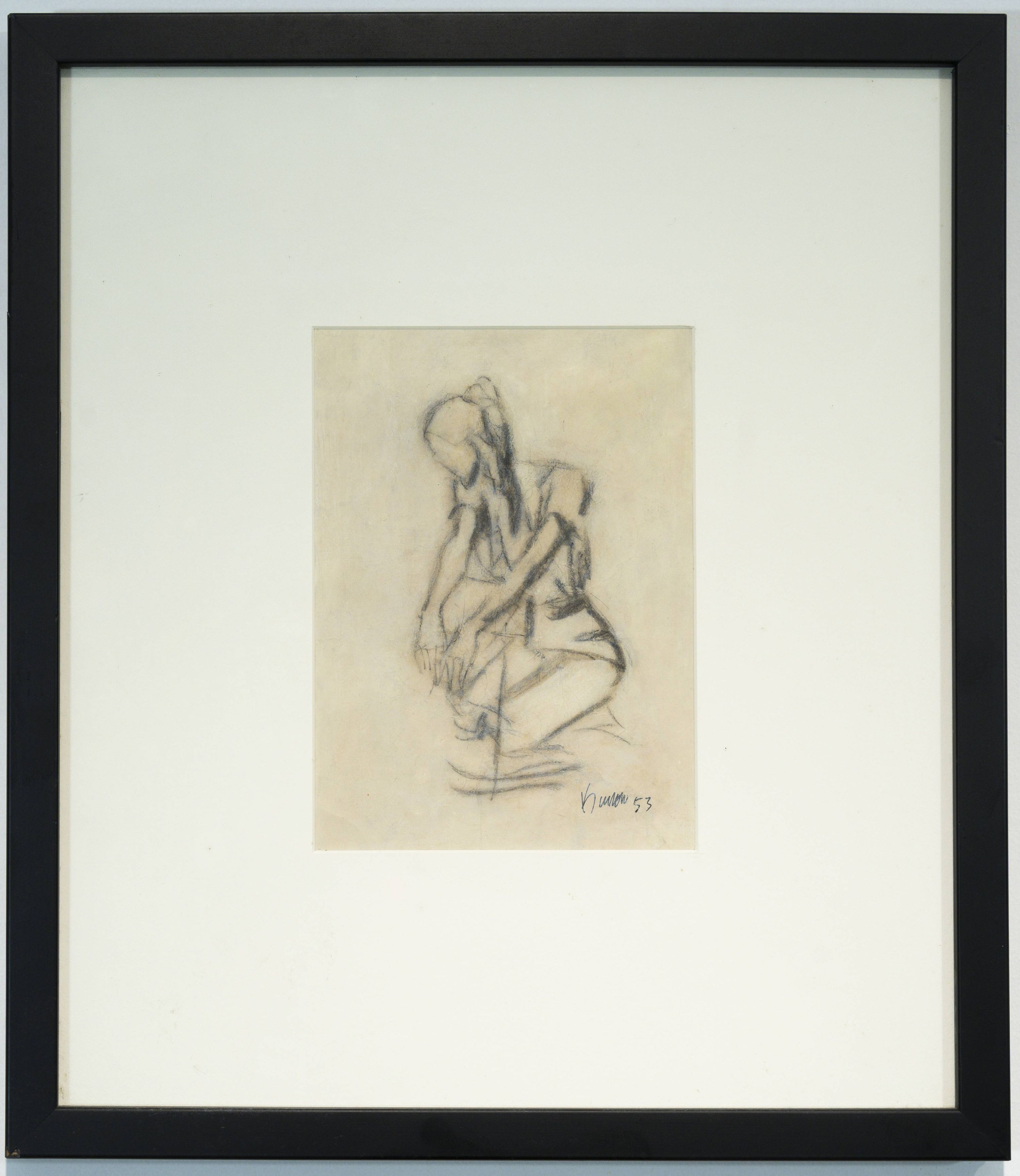 Untitled (Seated Woman), 1953 - Additional view
