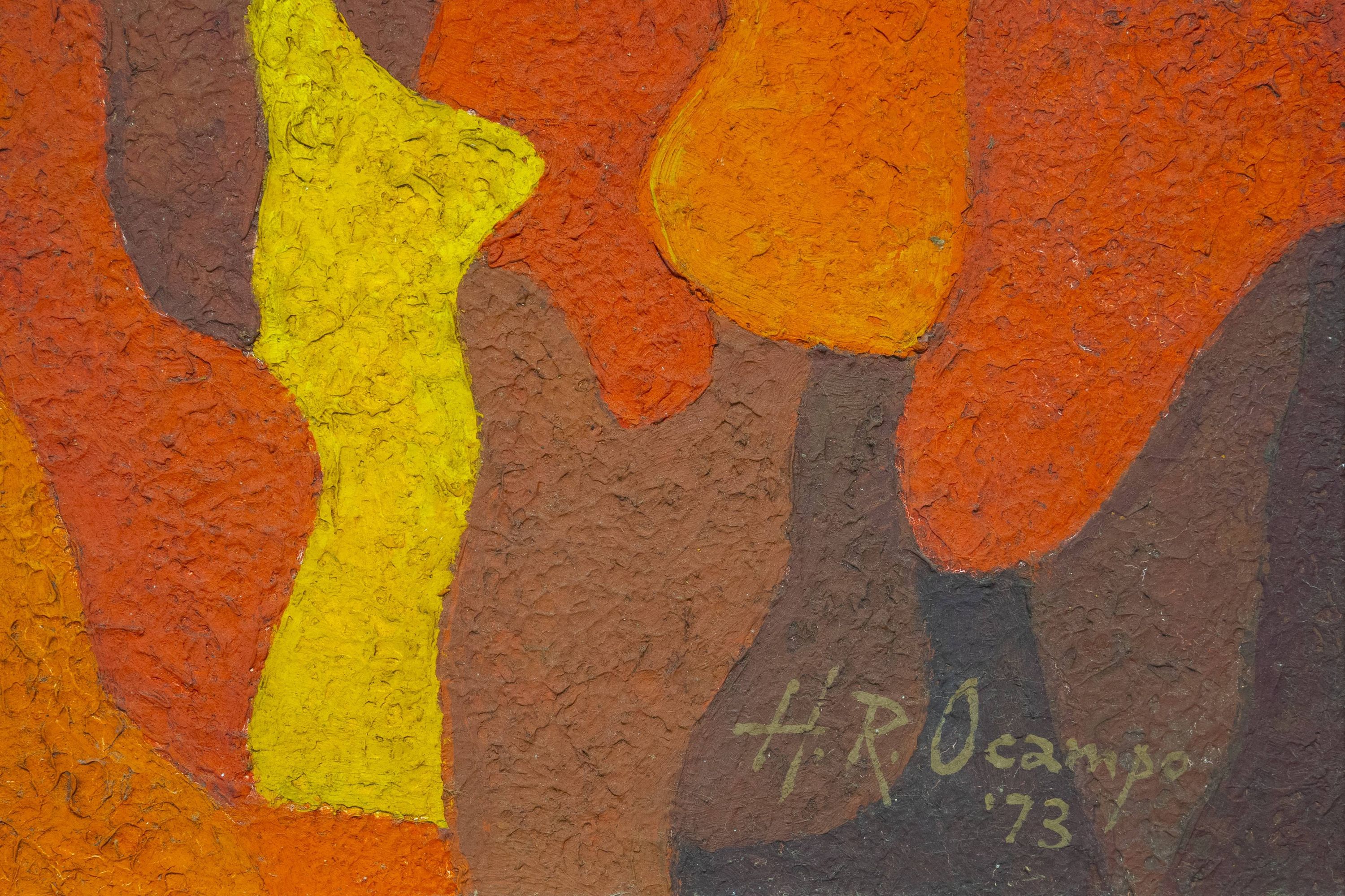 Untitled (Abstract), 1973 - Additional view