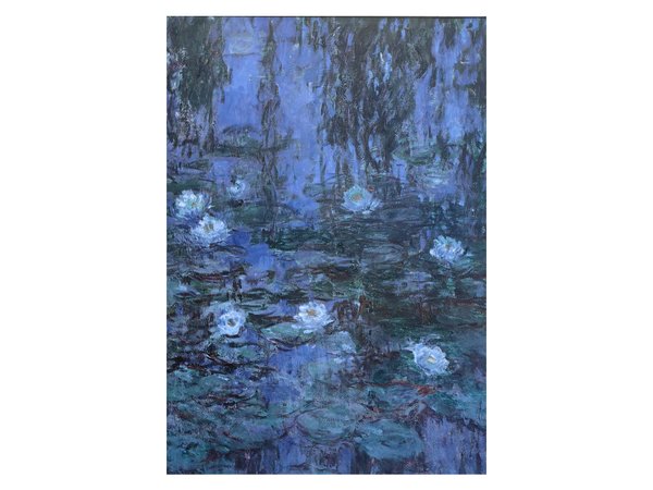 Blue Water Lilies (Nympheas bleus)