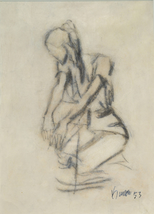 Untitled (Seated Woman), 1953