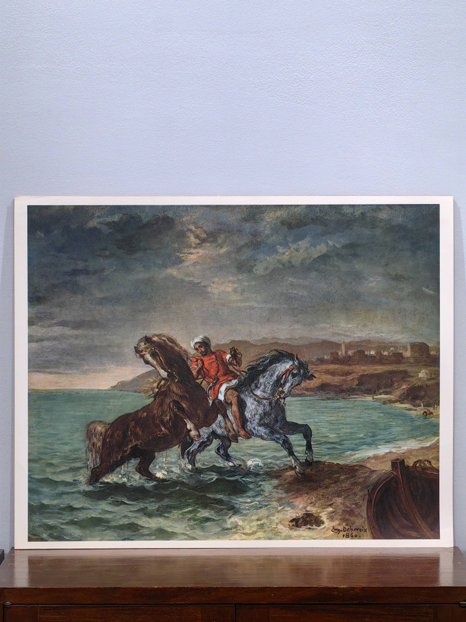 Horses at the Edge of the Sea