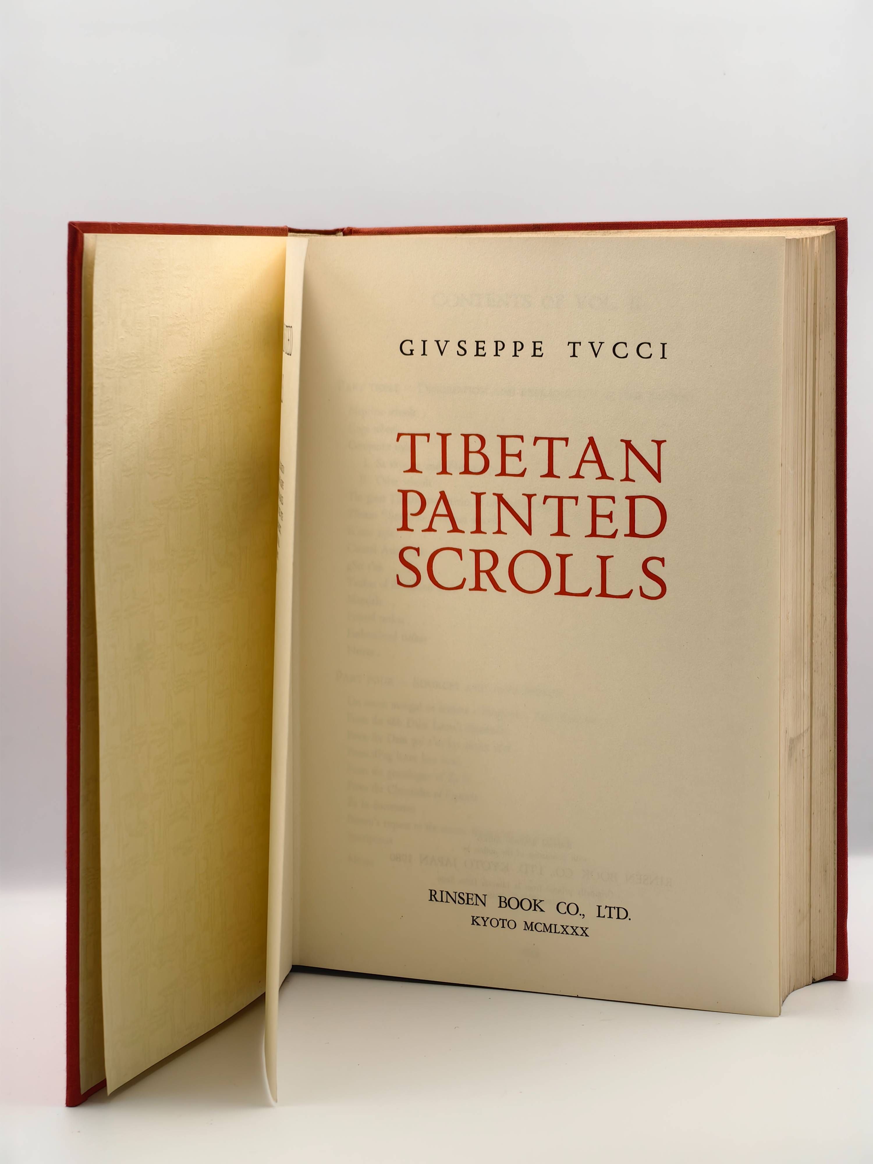 Tibetan Painted Scrolls - I and II - Additional view