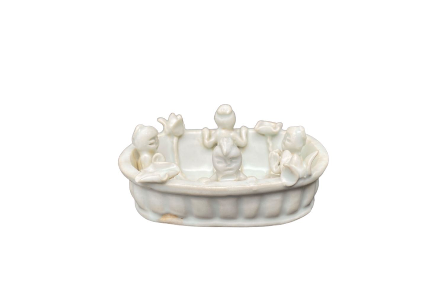 A Yuan Style “Boys in Lotus Pond”  Water-Pot
