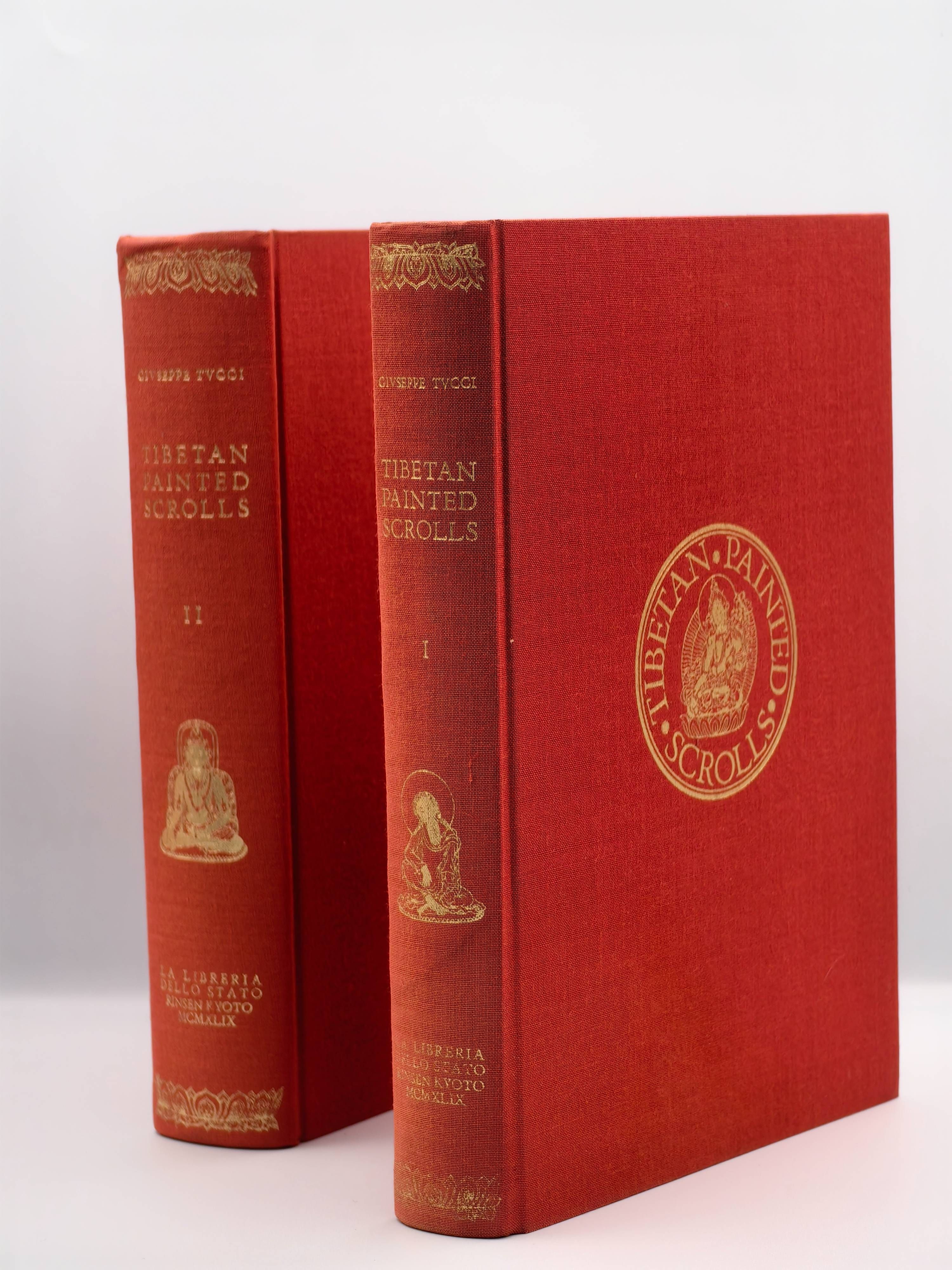 Tibetan Painted Scrolls - I and II