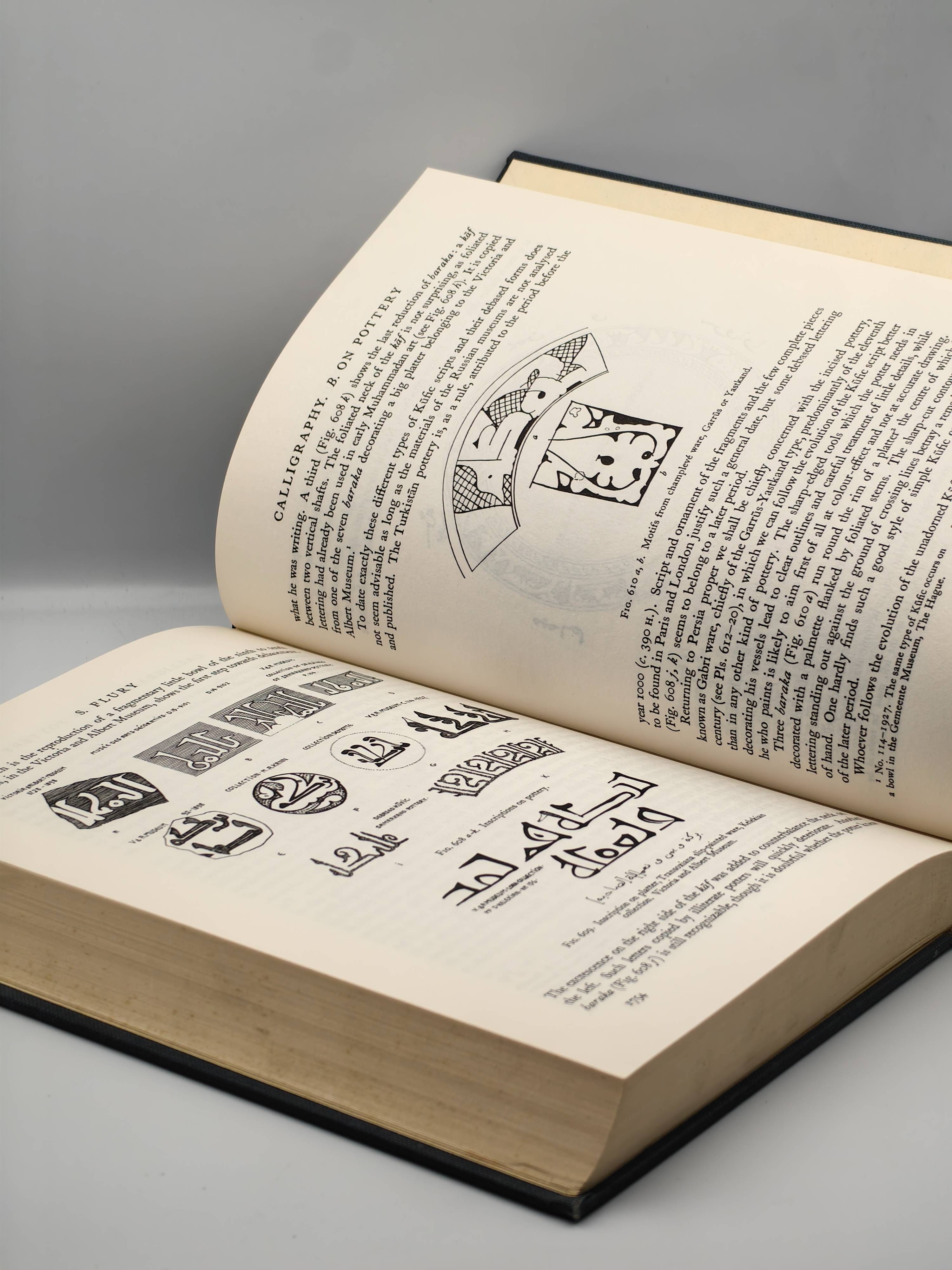 A Survey of Persian Art: From Prehistoric Times To The Present Volume IV Ceramic Arts, Calligraphy and Epigraphy - Hardcover - Additional view