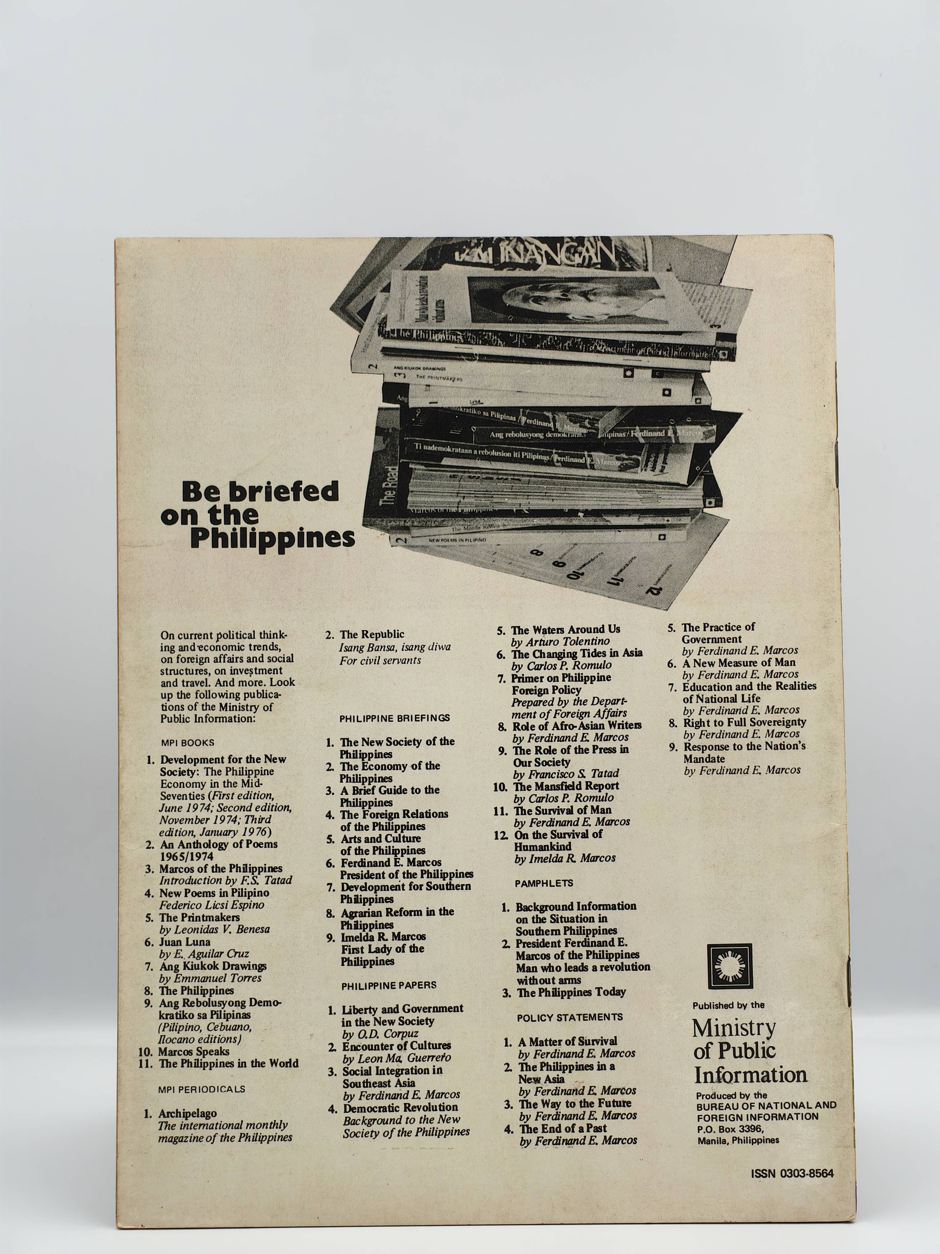 Archipelago Magazine (7 pcs: 1975 A-21 Edades, 1975 A-22 Juan Luna, 1975 A-24 Manansala, 1977-VII A-39 Lorenzo Guerrero, 1978-X A-54 Zalameda, 1979 A-53 Toribio Herrera, 1979 A-57) - Additional view