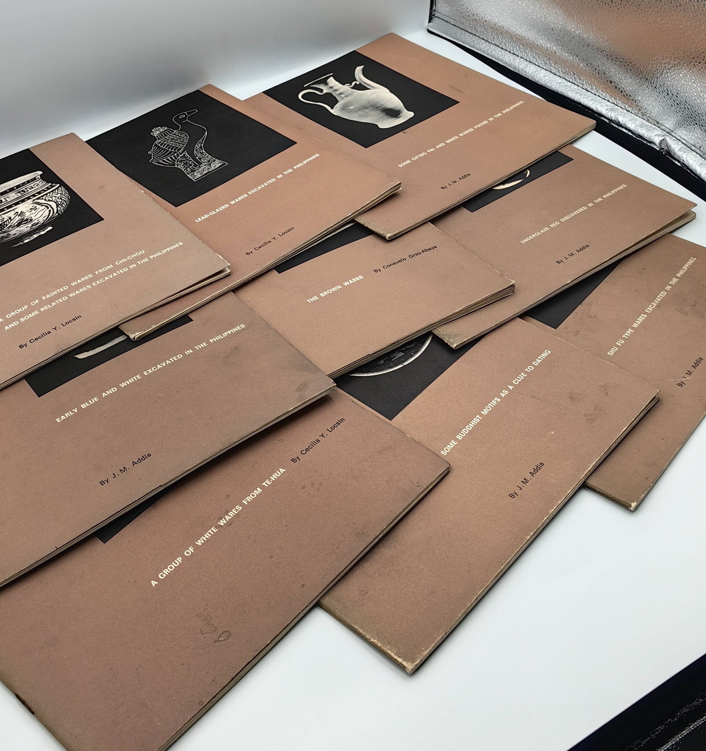 Manila Trade Pottery Seminar Introductory Notes 9 Volume Book Set (1976)