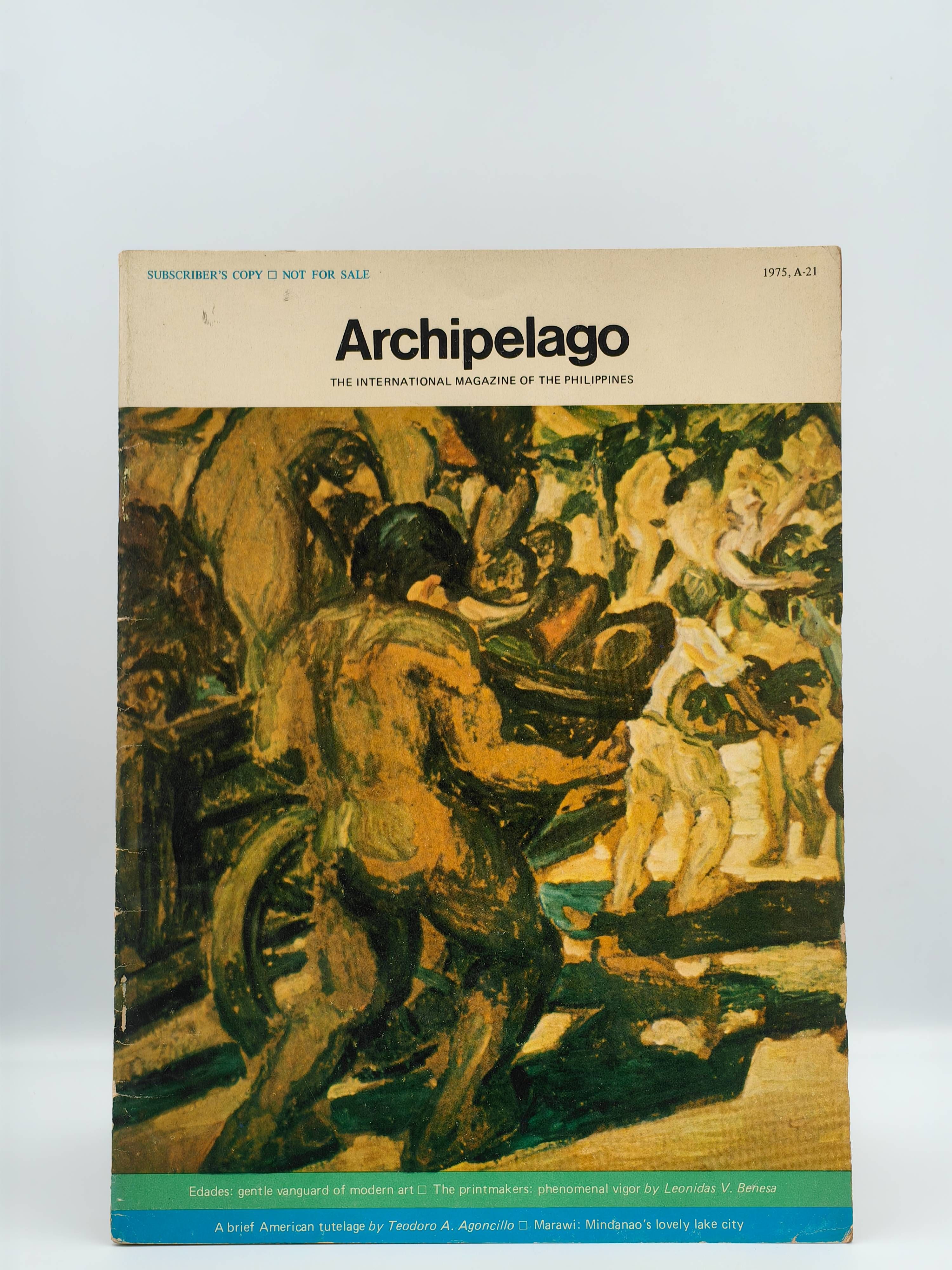 Archipelago Magazine (7 pcs: 1975 A-21 Edades, 1975 A-22 Juan Luna, 1975 A-24 Manansala, 1977-VII A-39 Lorenzo Guerrero, 1978-X A-54 Zalameda, 1979 A-53 Toribio Herrera, 1979 A-57) - Additional view