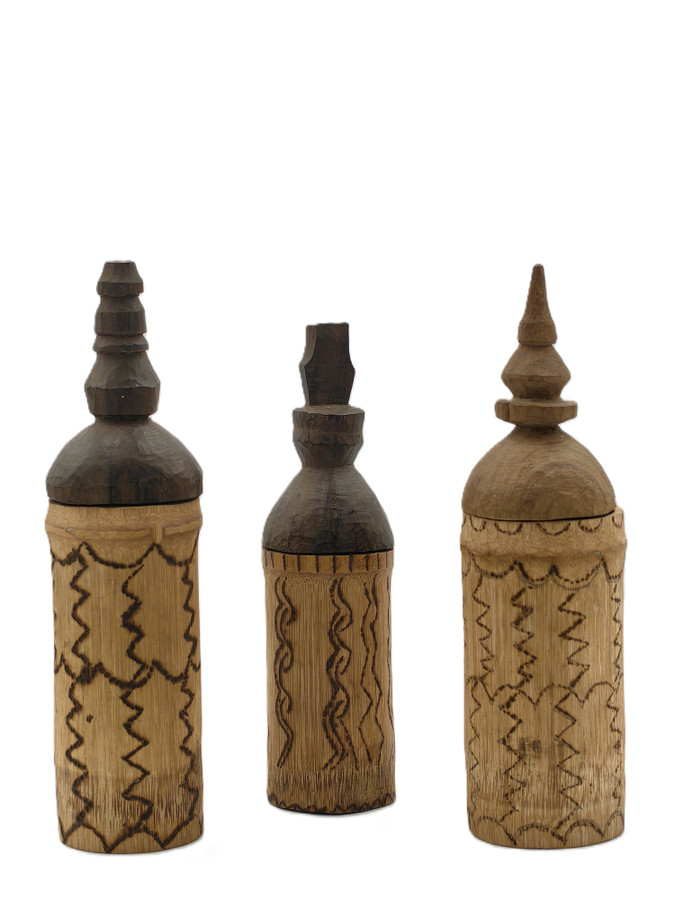Palawan Tagbanua Bamboo Containers