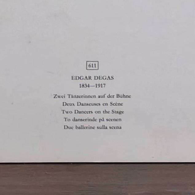 Two Dancers on the Stage - Additional view