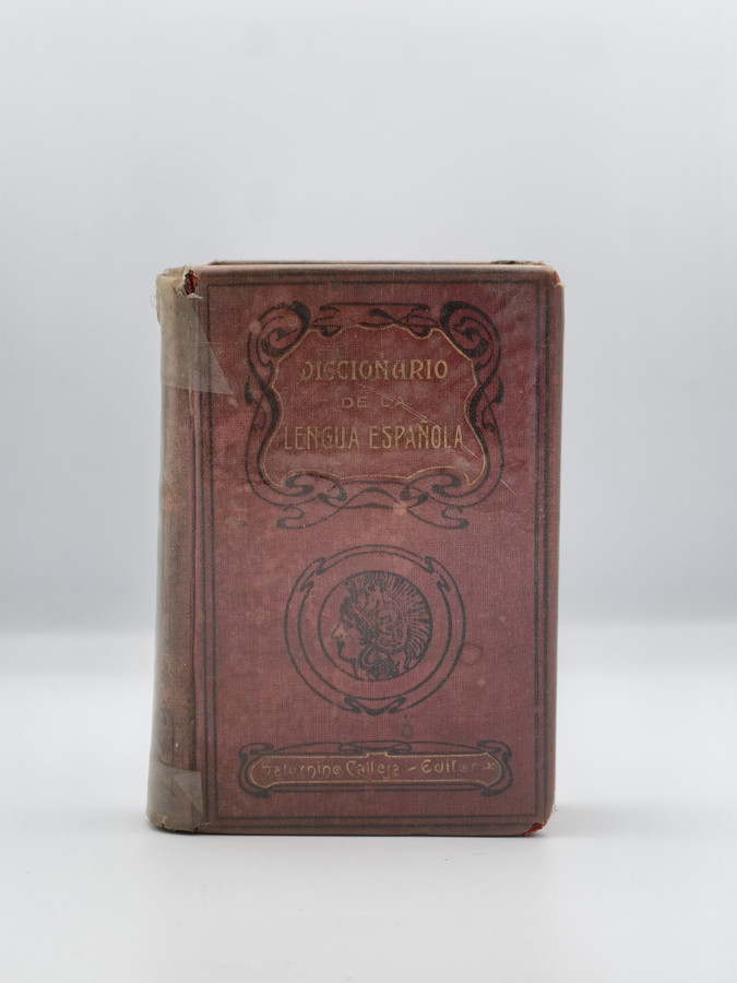 Rare Linguistic Diploma and Dictionary Set: Emeterio Barcelon y Barcelo-Soriano – Real Academia Española Appointment & Saturnino Calleja Spanish Pocket Dictionary