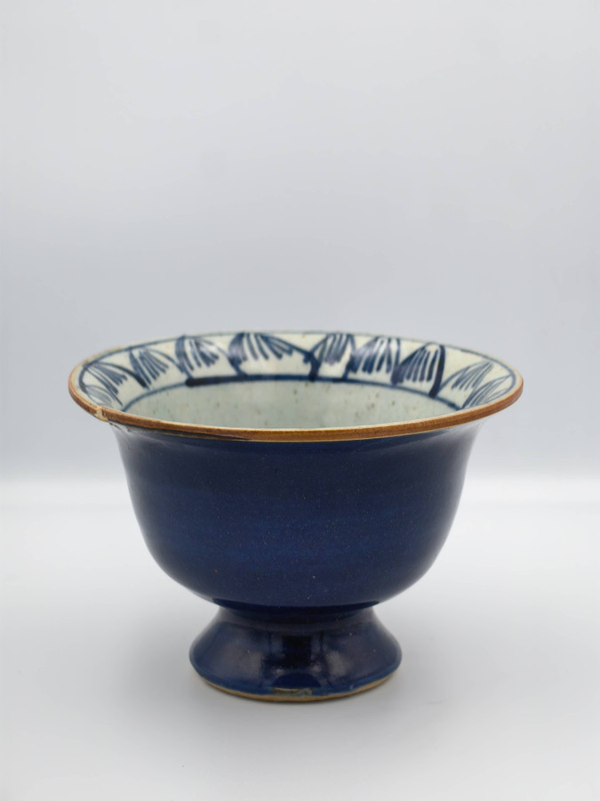 Chinese Powder Blue Stem Cup