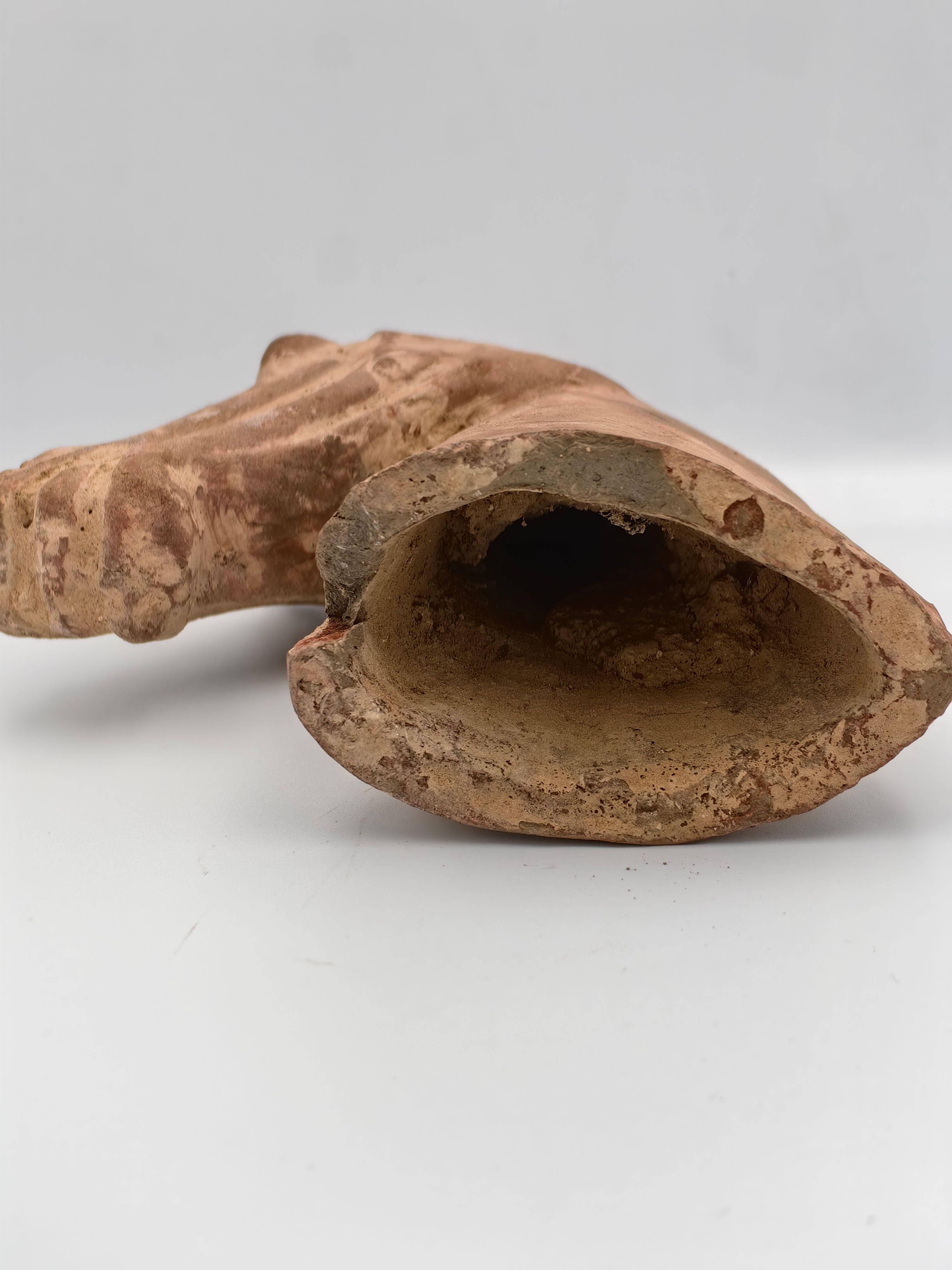 Terra Cotta Horse Head - Additional view